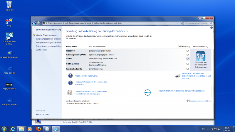 Dell XPS 15z Screenshot #1