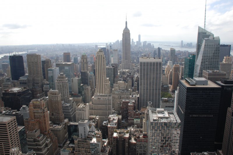 Top of the Rock - Richtung Lower Downtown