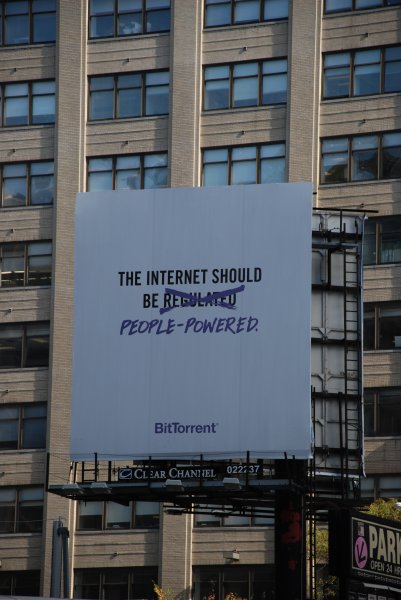 BitTorrent Werbung